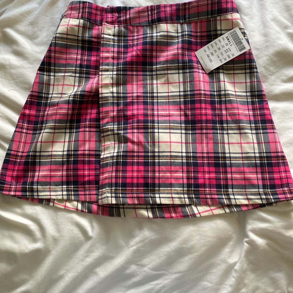 brandy melville / john galt plaid skirt